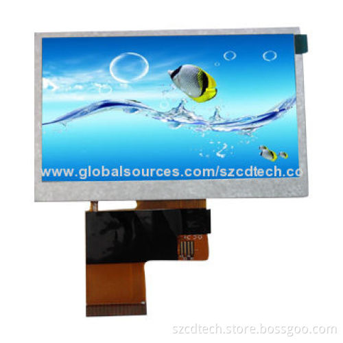 4.3-inch IPS TFT LCM Module, 400*800 Pixels Resolution